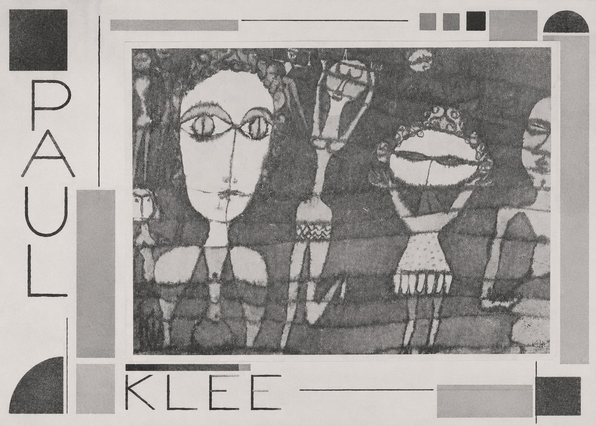 Paul Klee Specter of a Genius No2 - Juliste