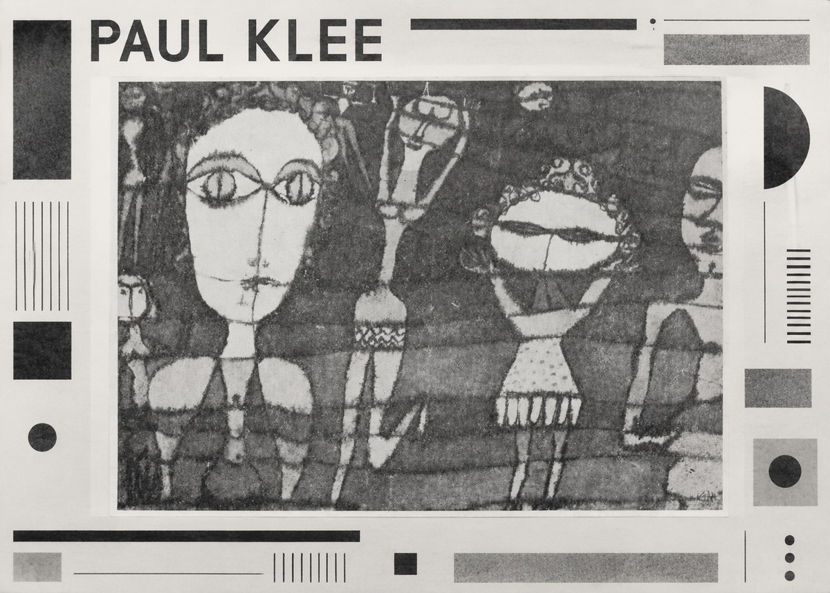 Paul Klee Specter of a Genius No3 - Juliste