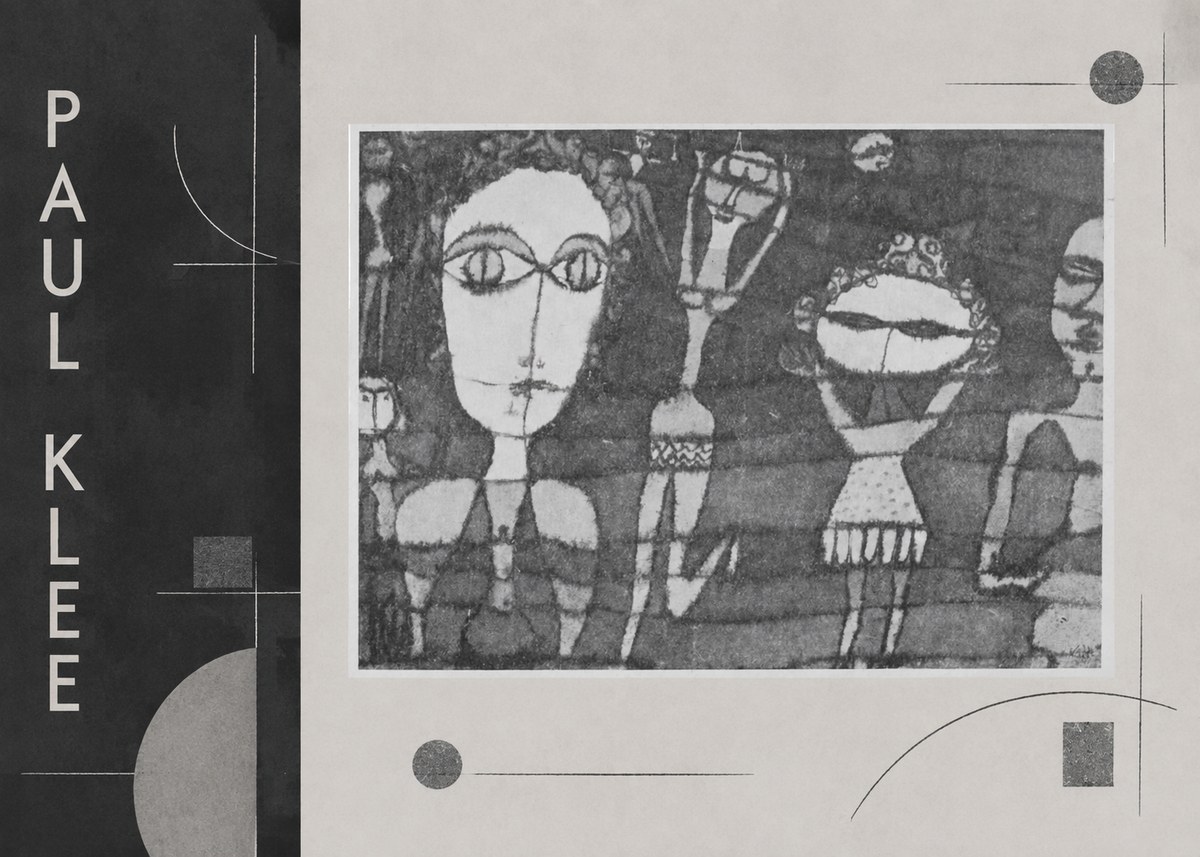 Paul Klee Specter of a Genius No4 - Juliste