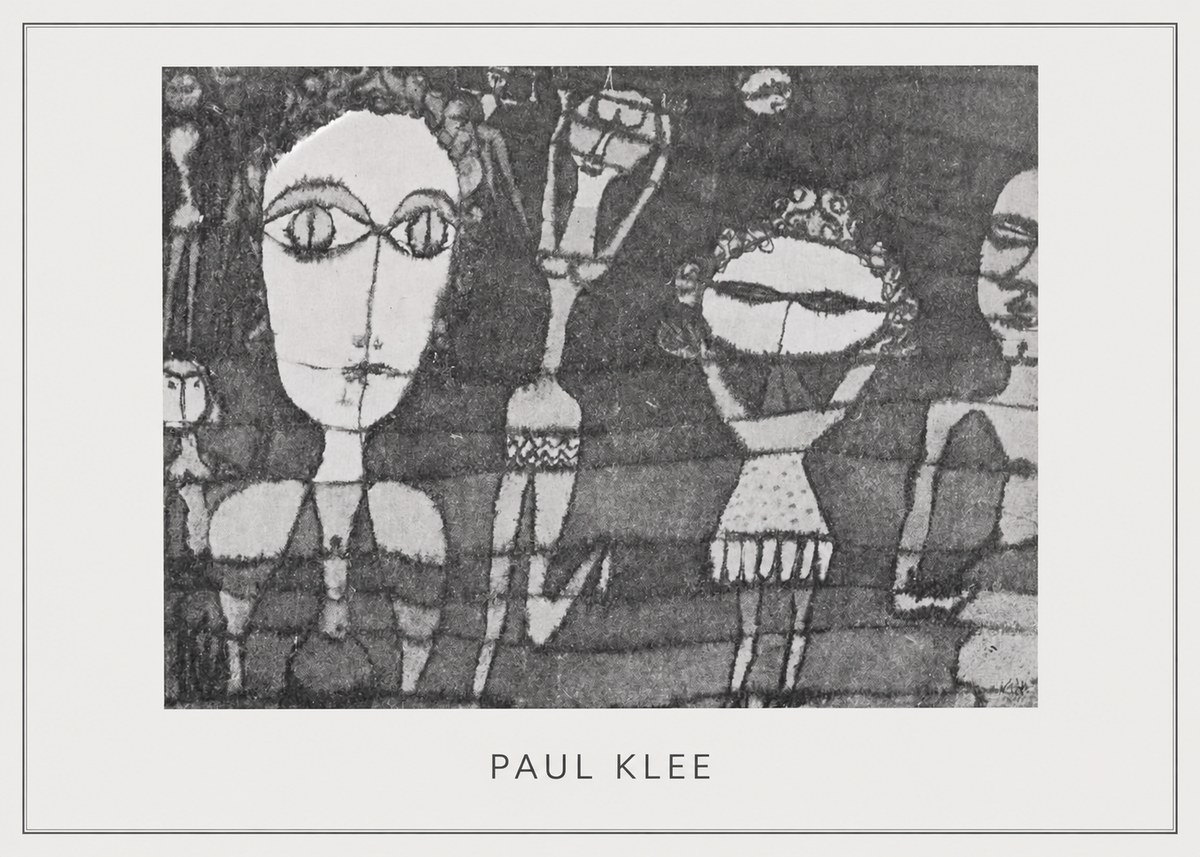 Paul Klee Specter of a Genius No5 - Juliste