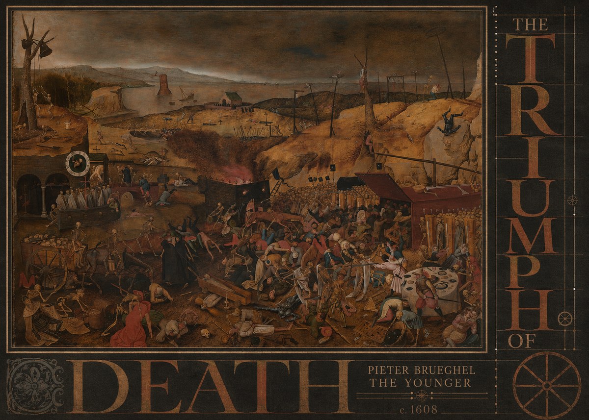 Pieter Bruegel The Triumph of Death II No5 - Juliste
