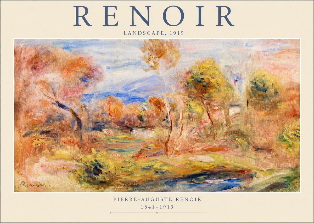 Renoir Landscape No2 - Juliste