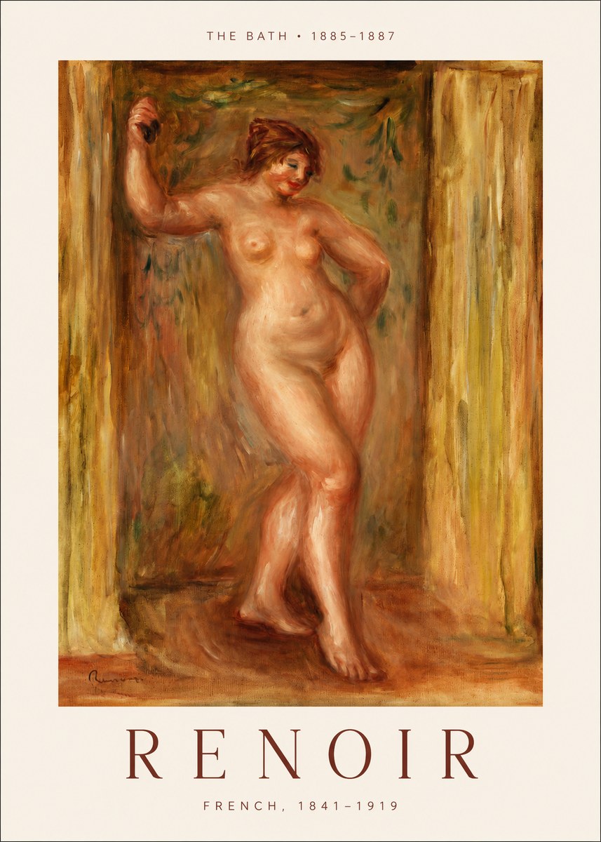 Renoir The Bath No1 - Juliste