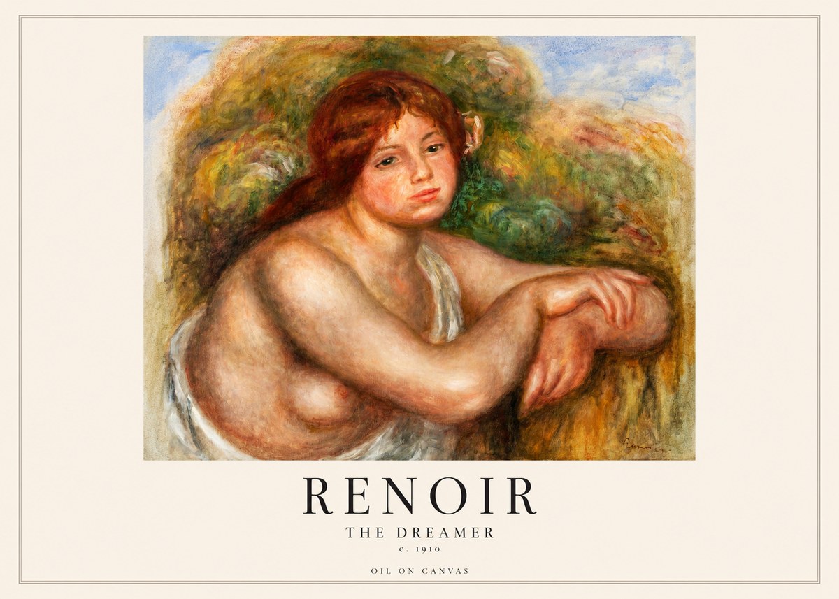 Renoir The Dreamer No1 - Juliste