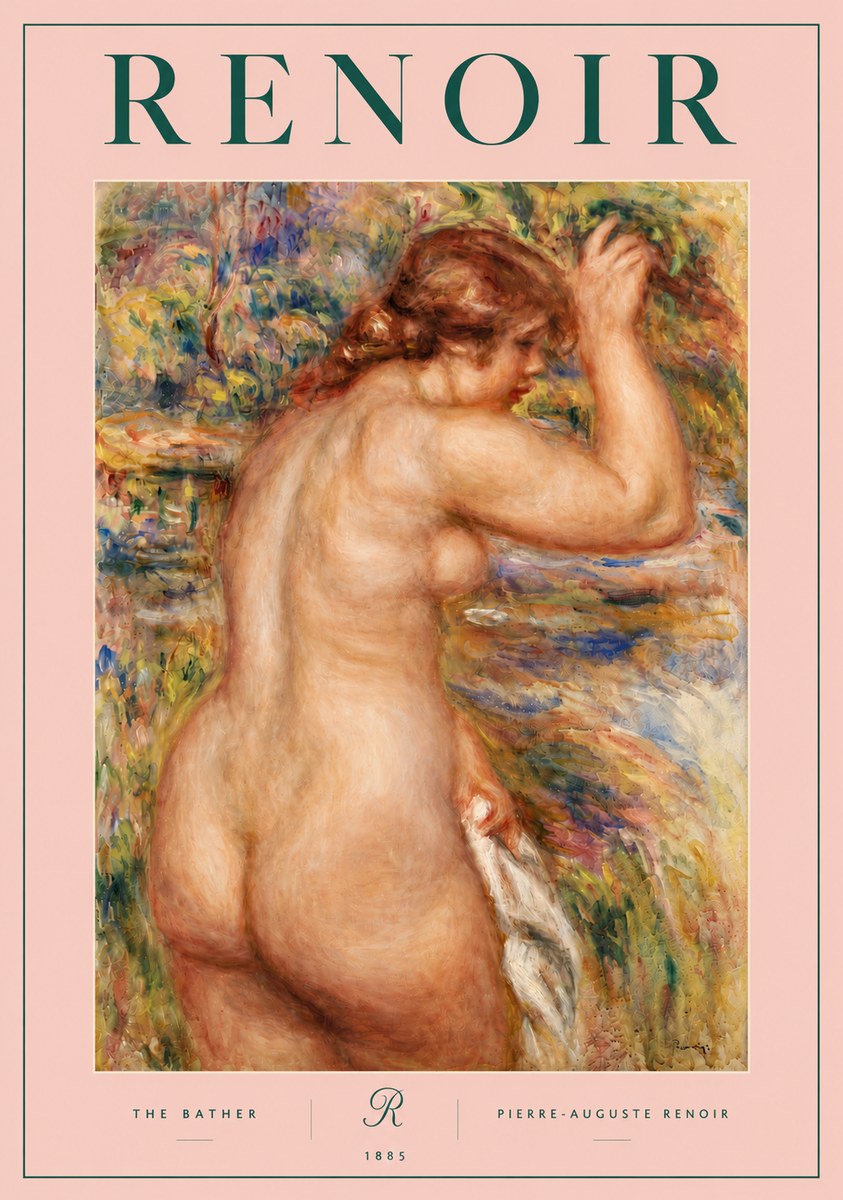 Renoir Bather No5 - Juliste