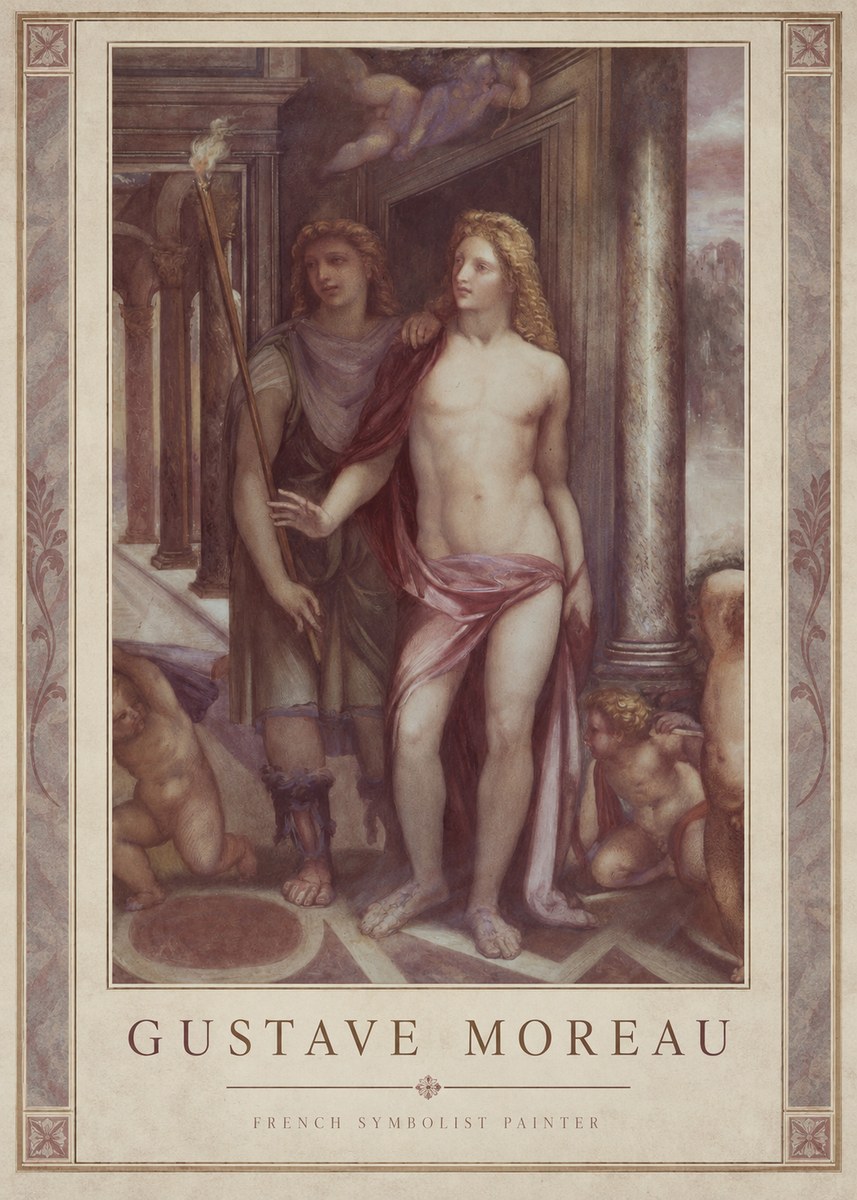 Gustave Moreau Youth No1 - Juliste