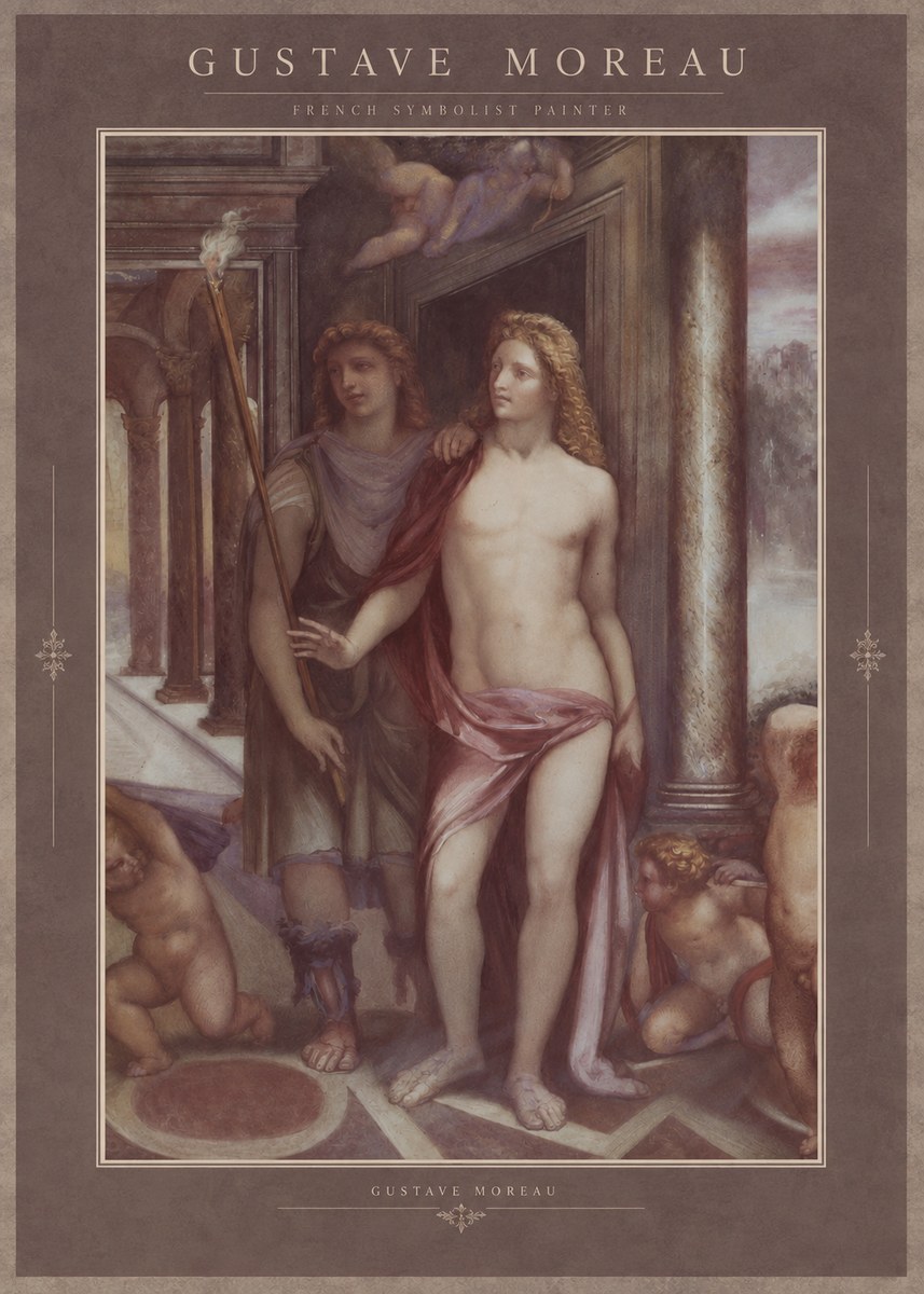 Gustave Moreau Youth No2 - Juliste