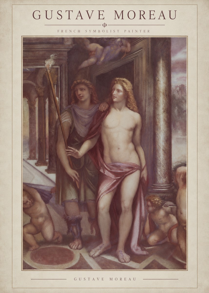 Gustave Moreau Youth No3 - Juliste