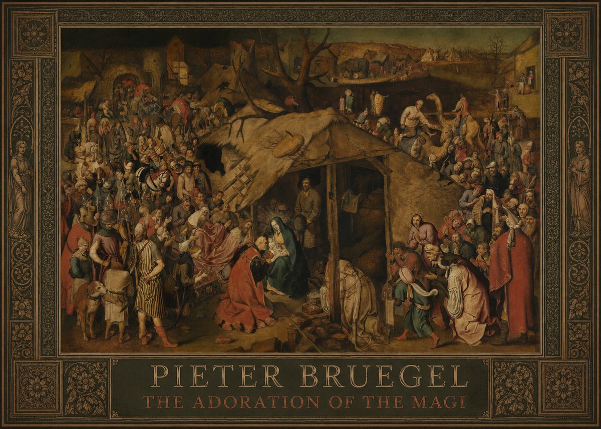 Pieter Bruegel The Adoration of the Magi No1 - Juliste