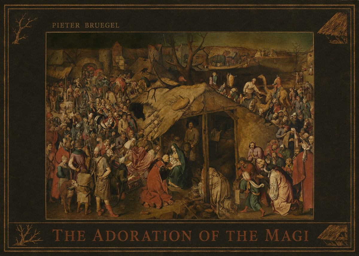 Pieter Bruegel The Adoration of the Magi No2 - Juliste
