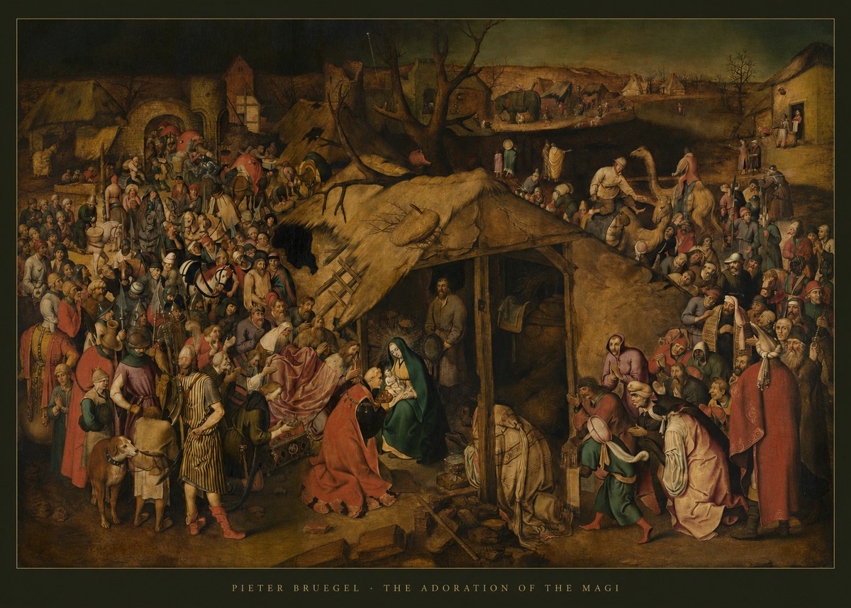 Pieter Bruegel The Adoration of the Magi No5 - Juliste
