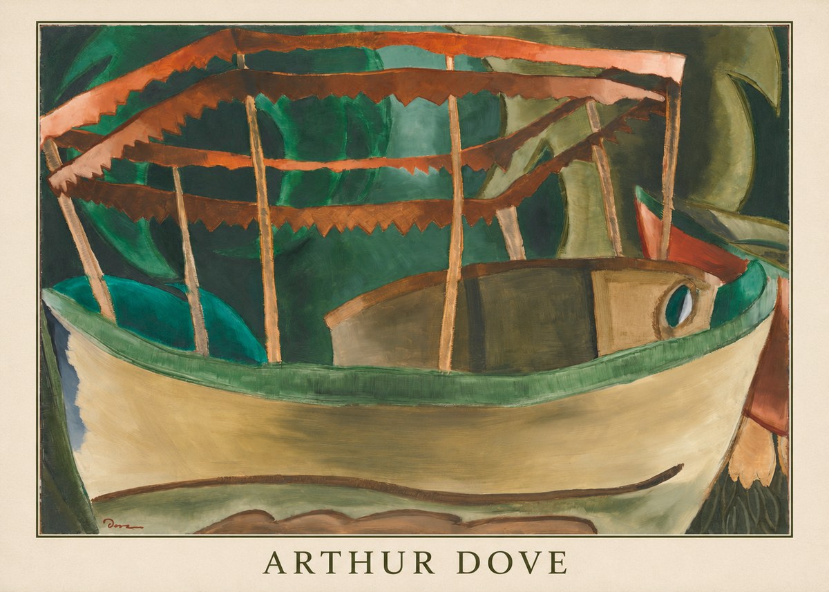 Arthur Dove Ferry Boat No4 - Juliste