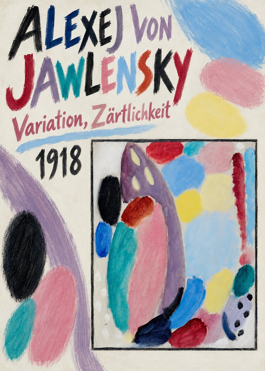 Alexej von Jawlensky Variation, Zärtlichkeit No6 - Juliste