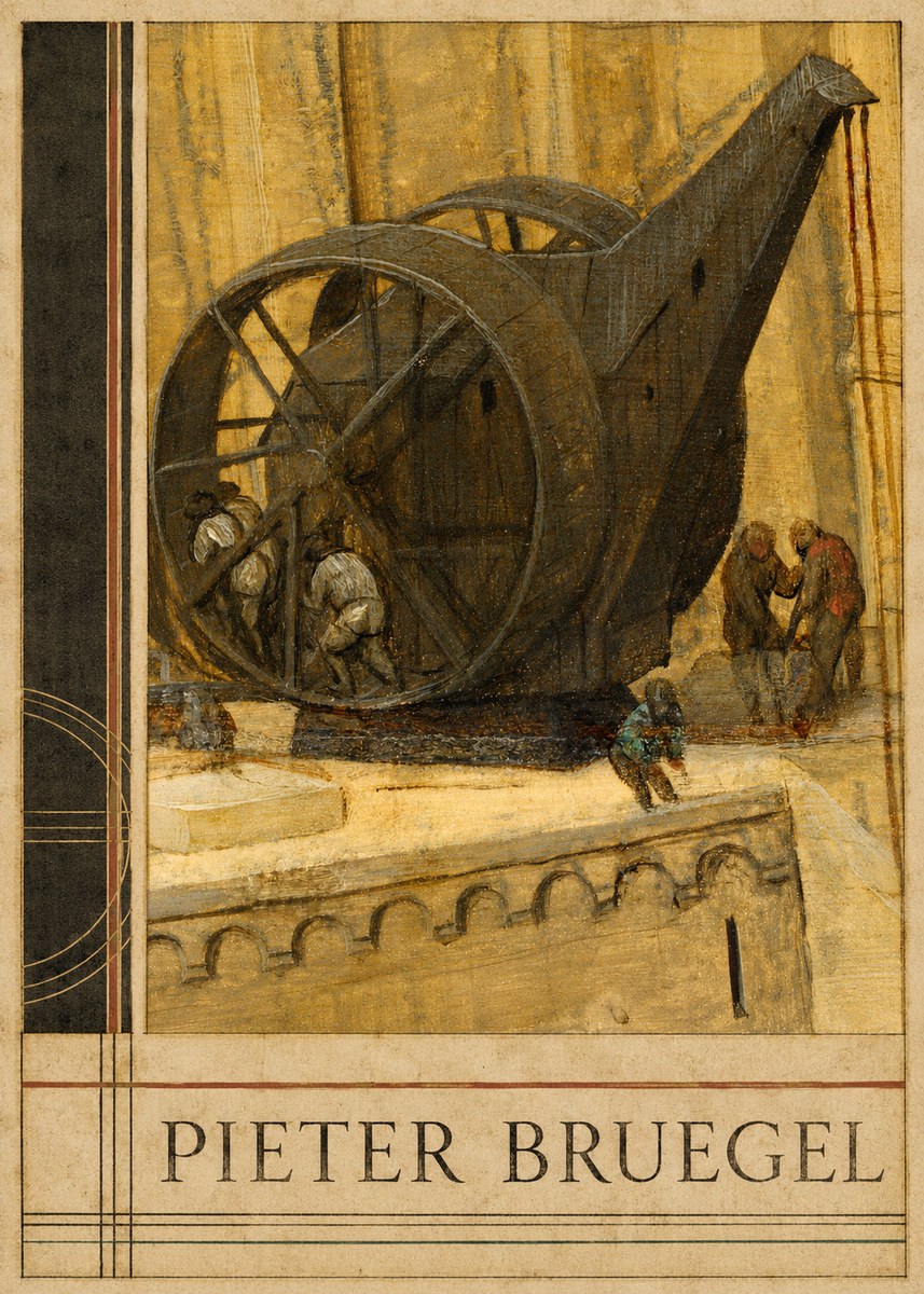 Pieter Bruegel The Crane No2 - Juliste