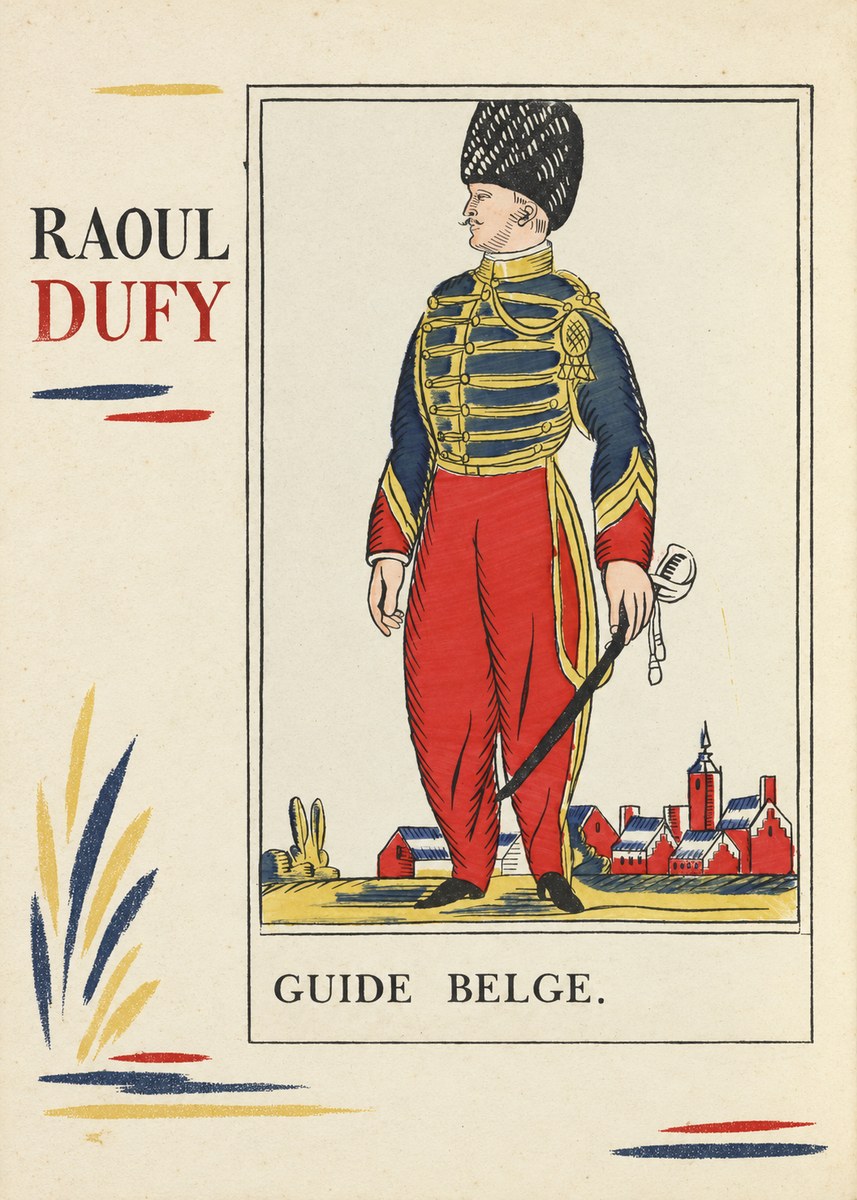 Raoul Dufy Guide Belge. No5 - Juliste