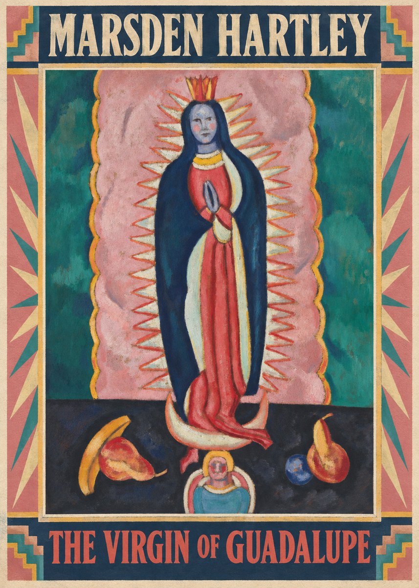 Marsden Hartley The Virgin of Guadalupe No3 - Juliste