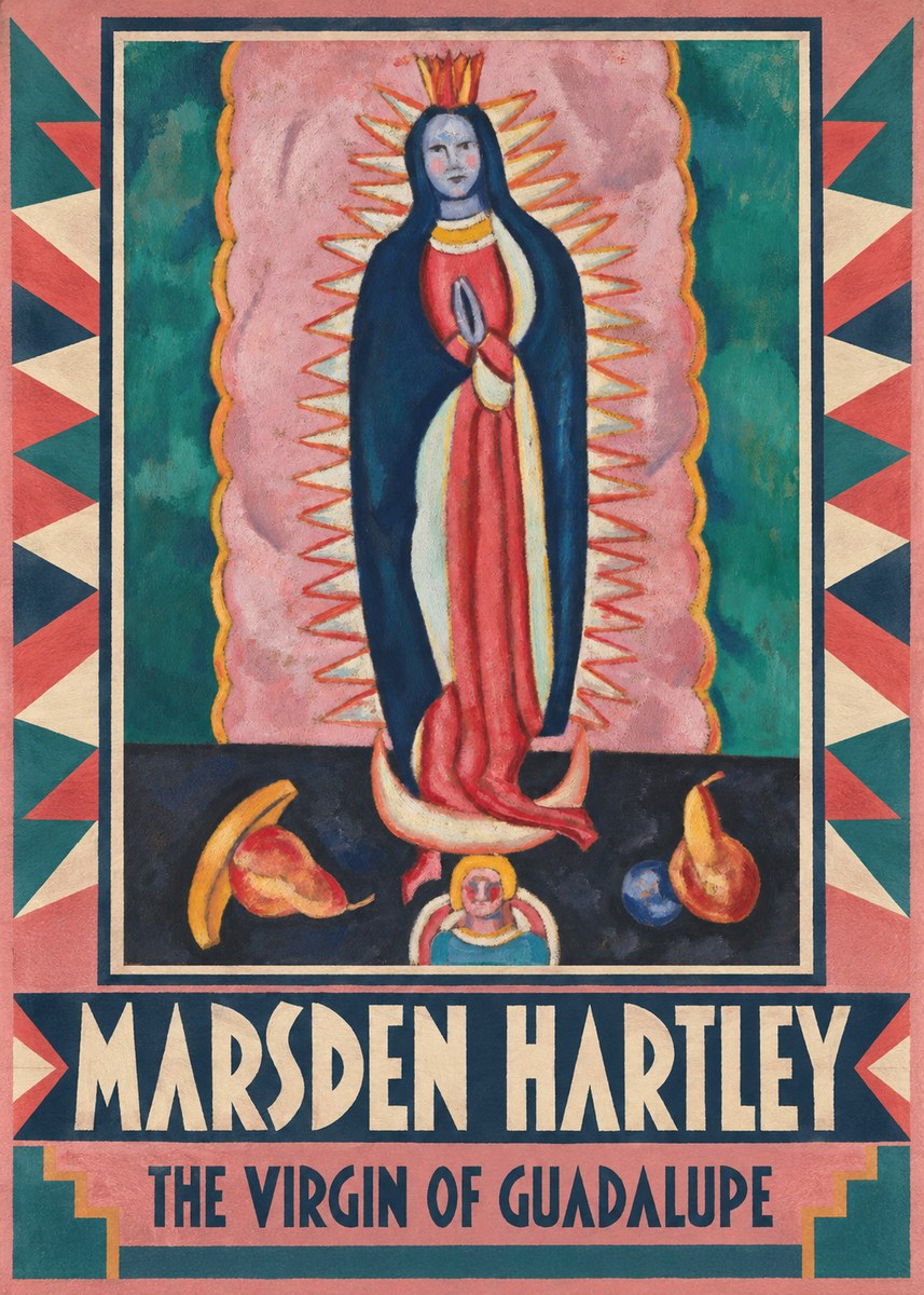 Marsden Hartley The Virgin of Guadalupe No6 - Juliste