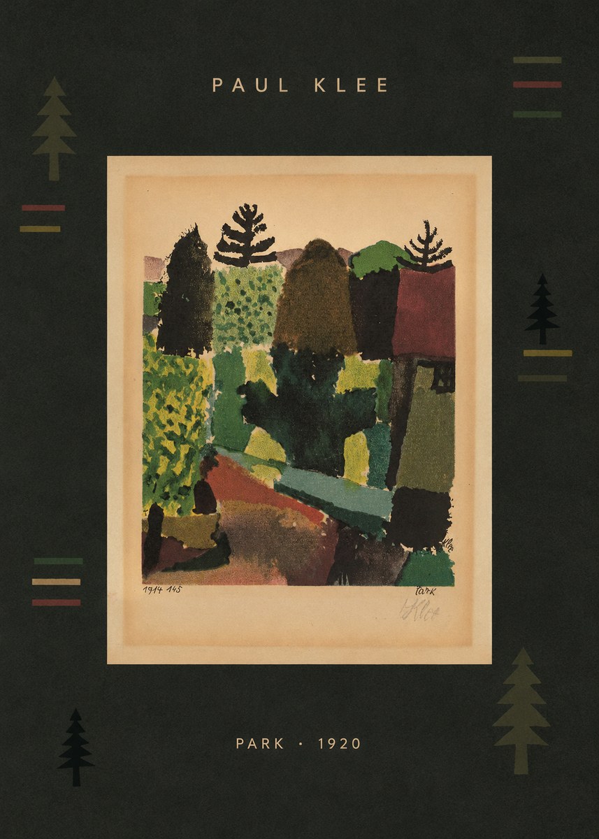 Paul Klee Park I No6 - Juliste