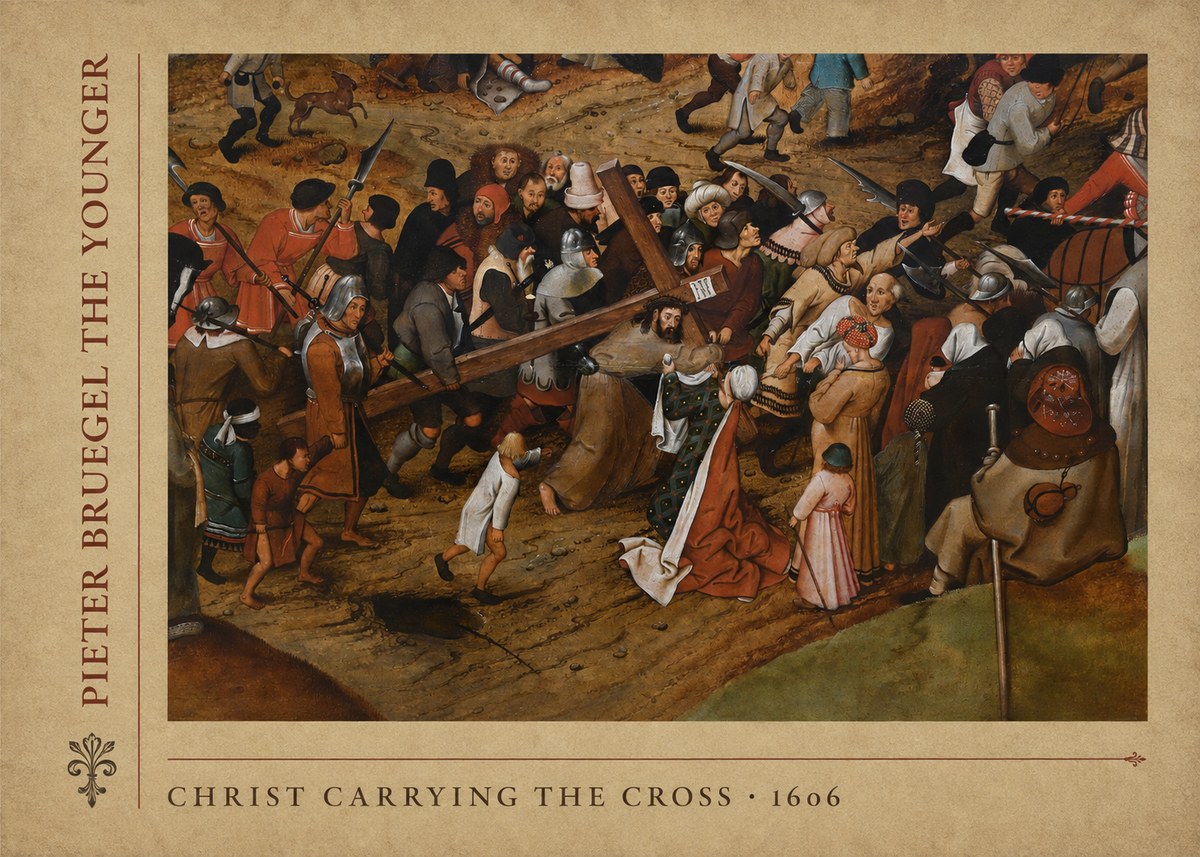Pieter Bruegel Christ Carrying the Cross II No5 - Juliste
