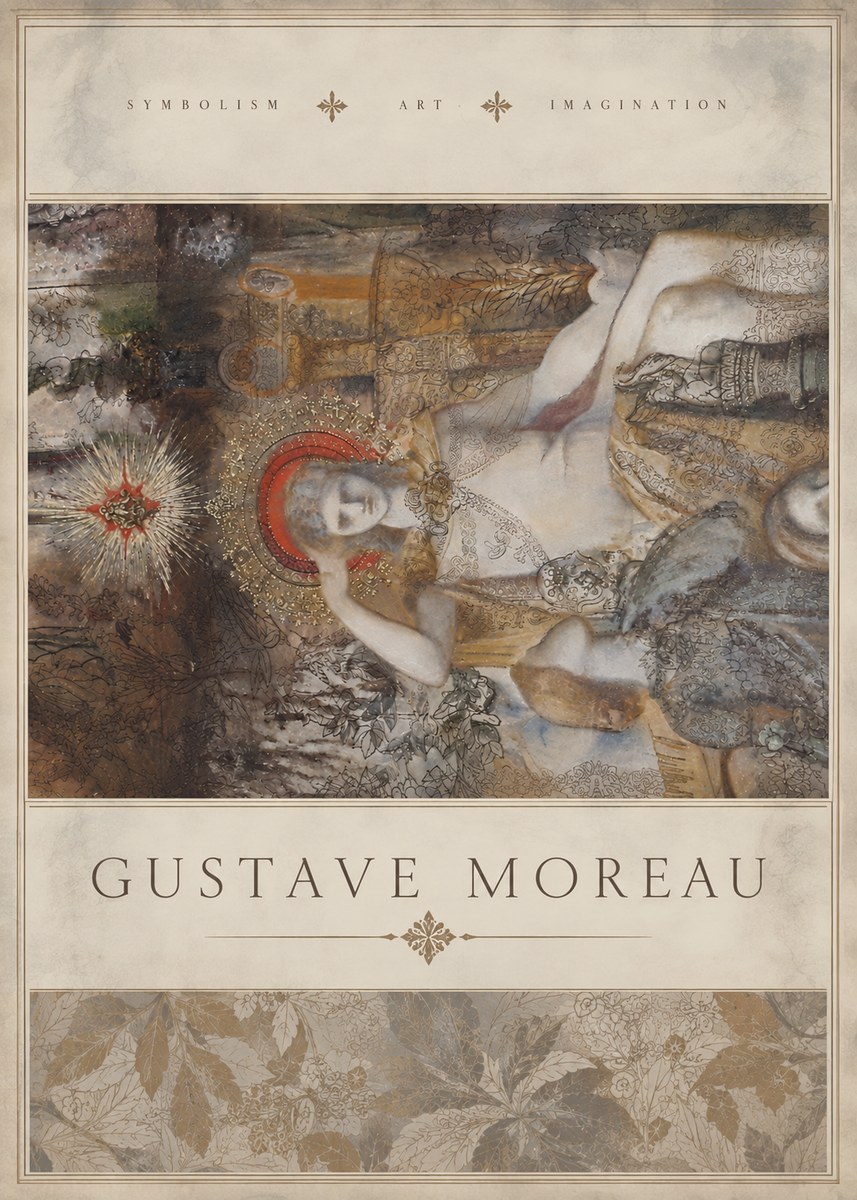 Gustave Moreau Saint Sebastian II No5 - Juliste
