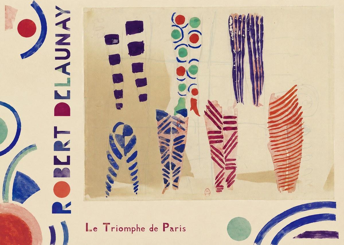 Robert Delaunay Le Triomphe De Paris IV No2 - Juliste