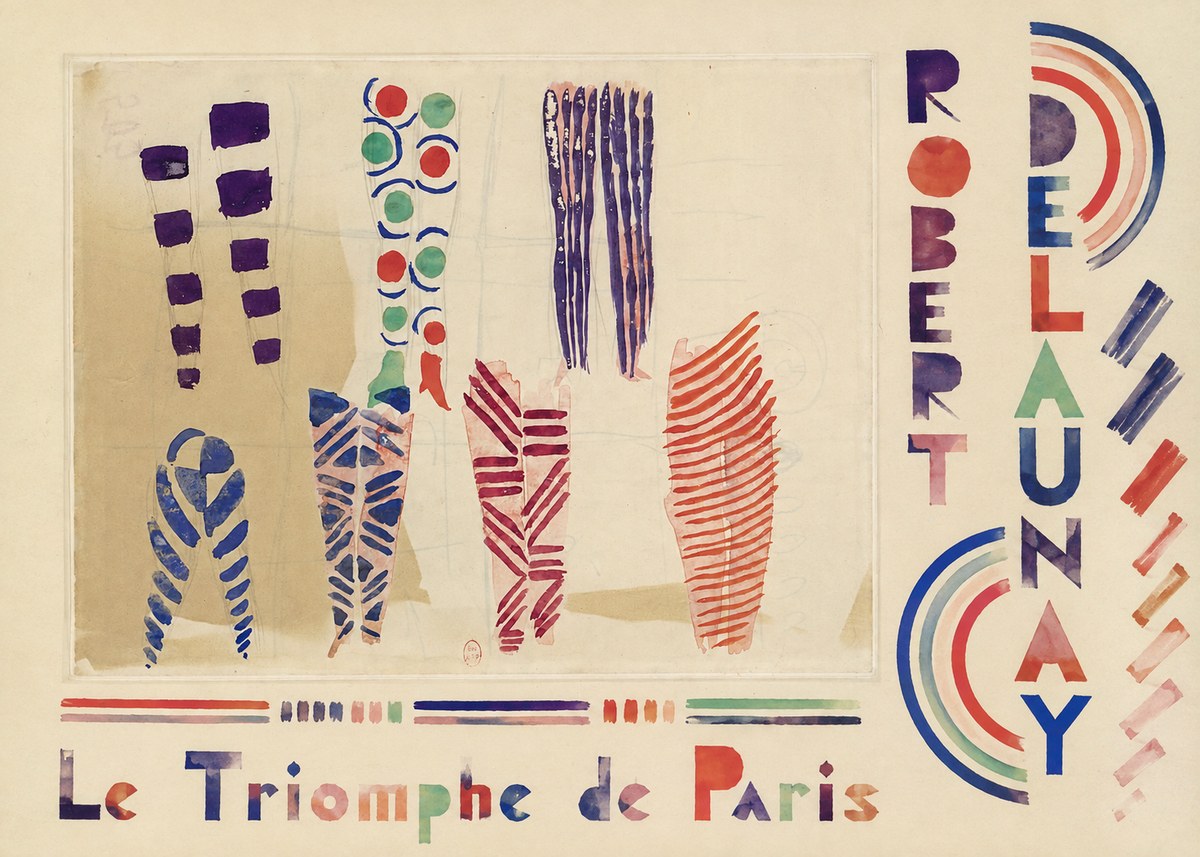 Robert Delaunay Le Triomphe De Paris IV No5 - Juliste