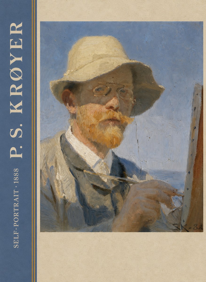 P.S. Krøyer Self-portrait III No2 - Juliste