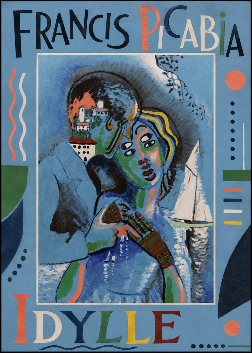 Francis Picabia Idylle No1 - Juliste
