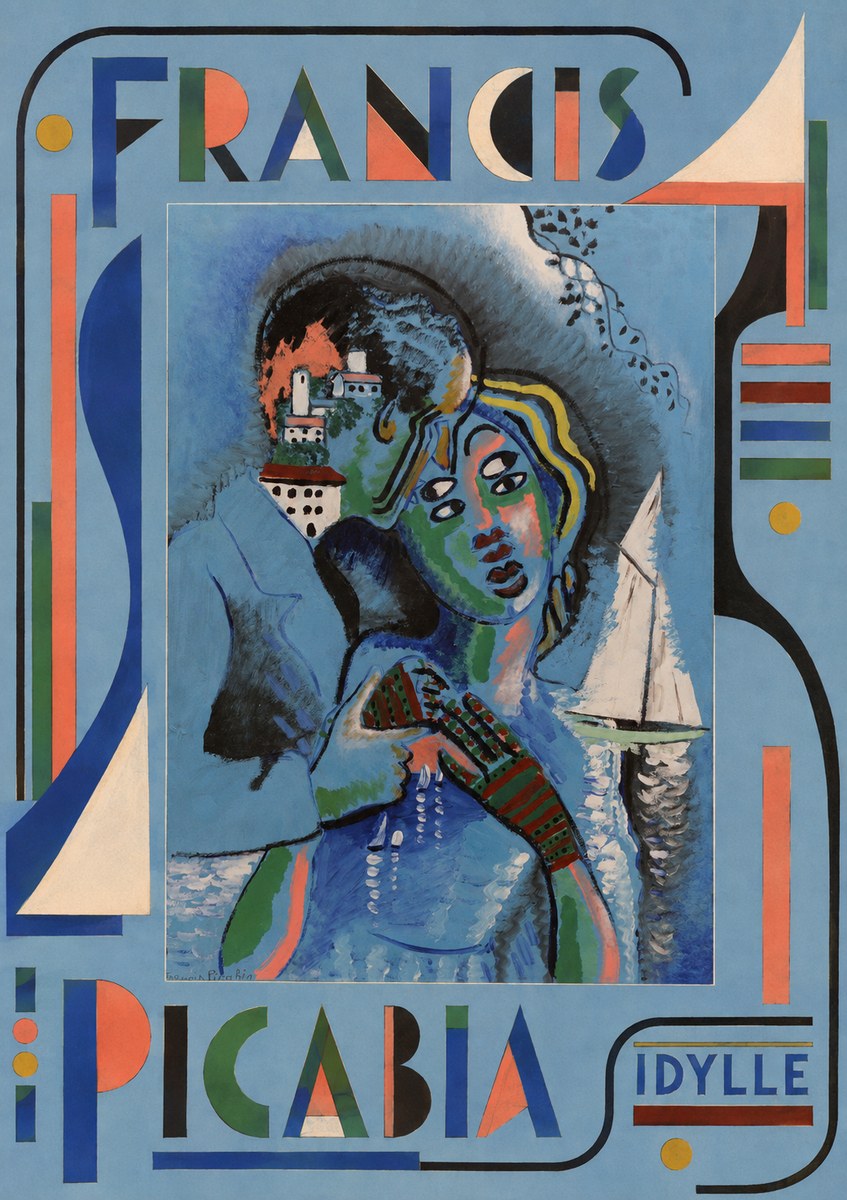 Francis Picabia Idylle No6 - Juliste