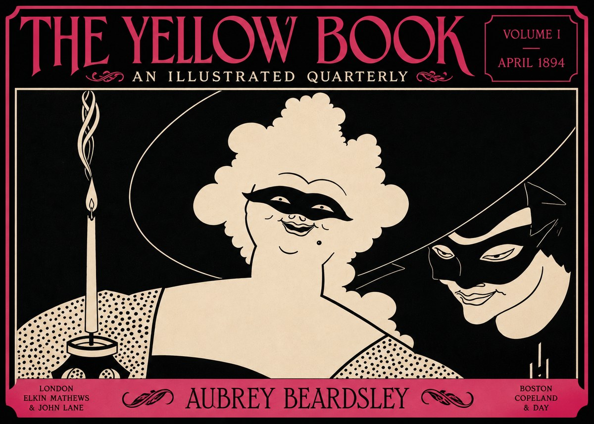 Aubrey Beardsley The Yellow Book I No5 - Juliste