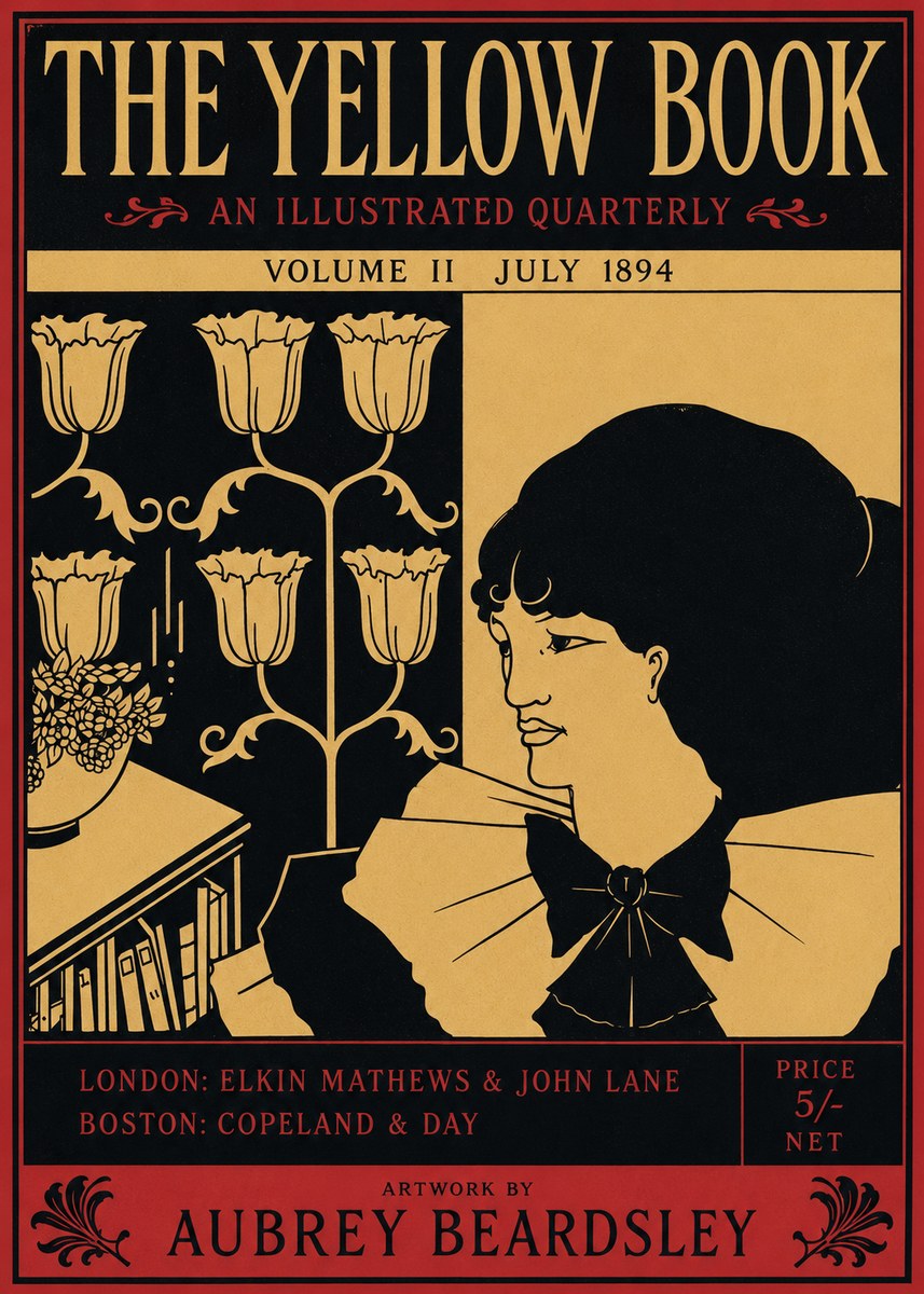Aubrey Beardsley The Yellow Book - Volume Ii July 1894 No2 - Juliste