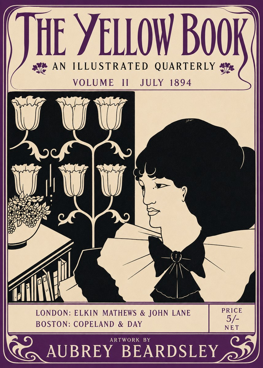 Aubrey Beardsley The Yellow Book - Volume Ii July 1894 No3 - Juliste