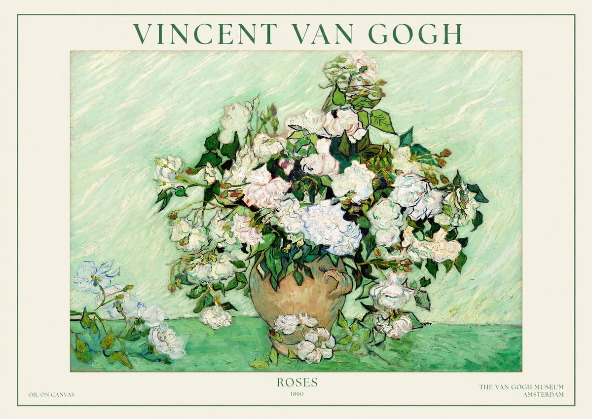 Van Gogh Roses II No1 - Juliste