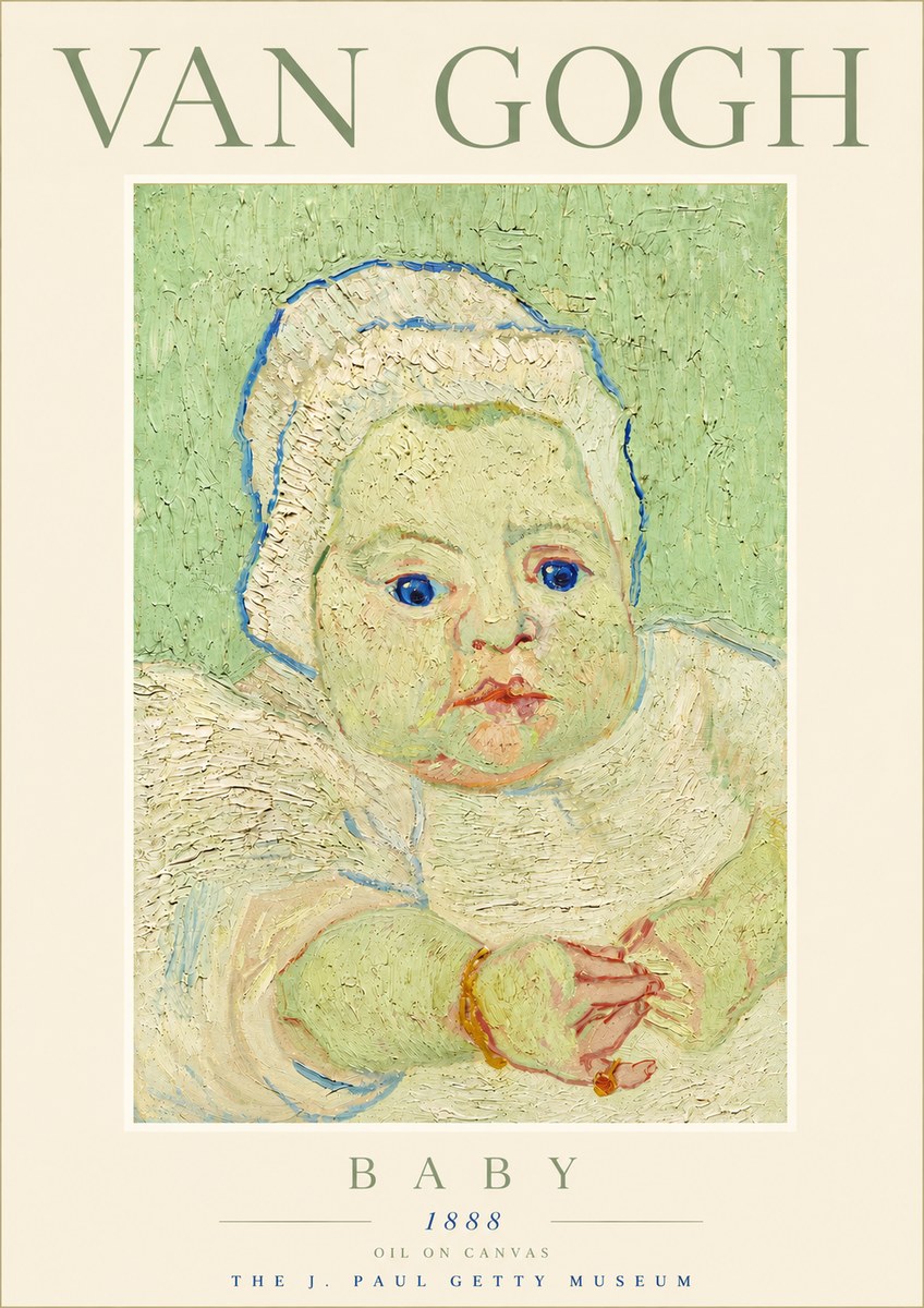Van Gogh Baby No4 - Juliste