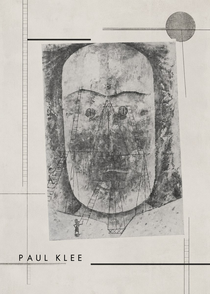 Paul Klee Monument in the Fertile Land No4 - Juliste