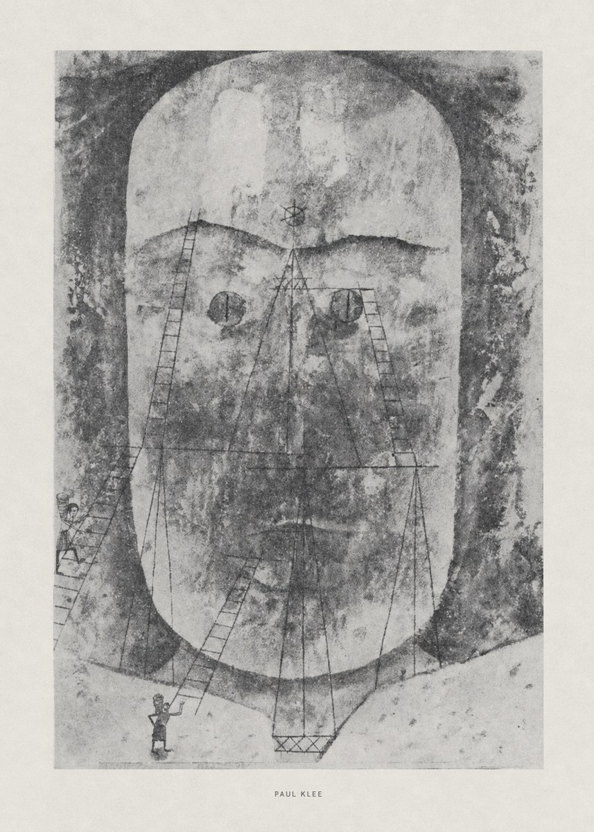 Paul Klee Monument in the Fertile Land No6 - Juliste
