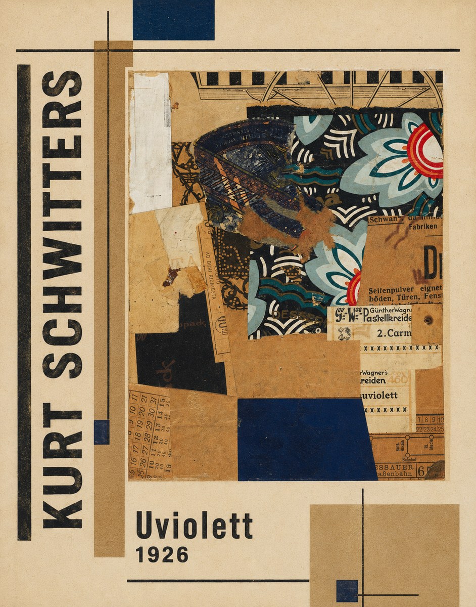 Kurt Schwitters Uviolett No2 - Juliste