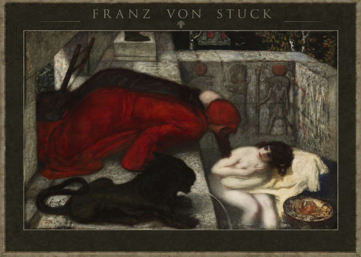 Franz von Stuck Salome No2 - Juliste