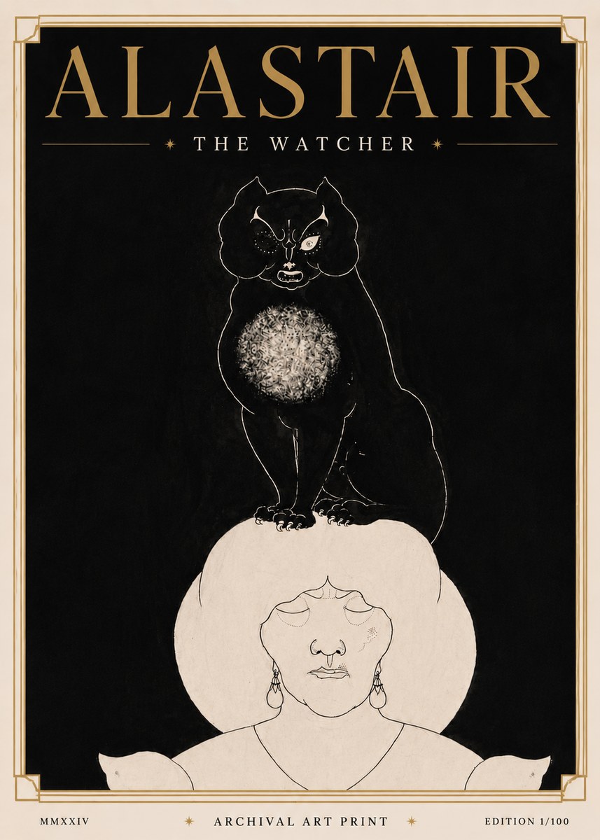 Alastair The Watcher No6 - Juliste