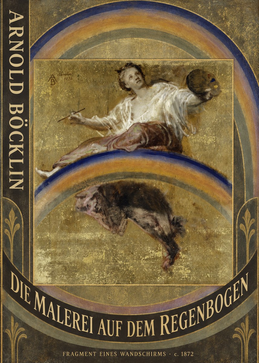 Arnold Böcklin Die Malerei Auf Dem Regenbogen No5 - Juliste
