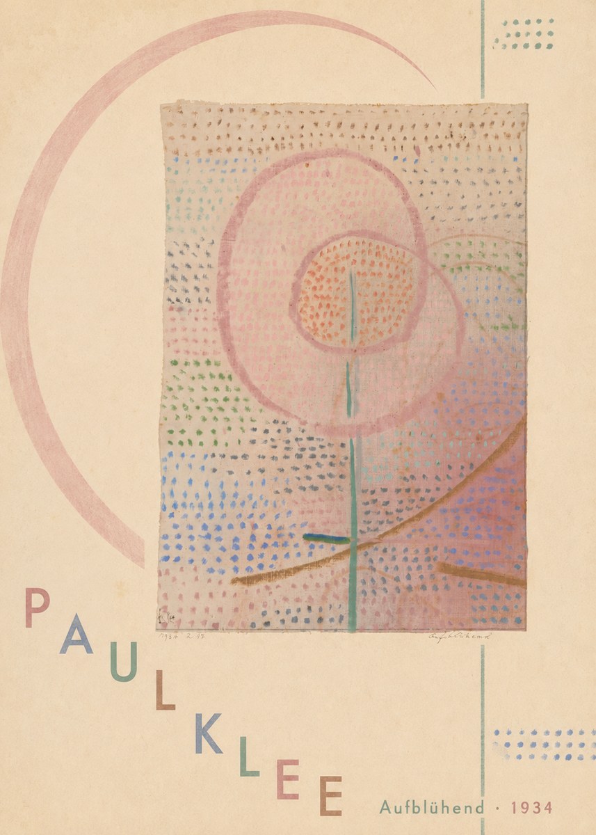 Paul Klee Aufblühend No6 - Juliste
