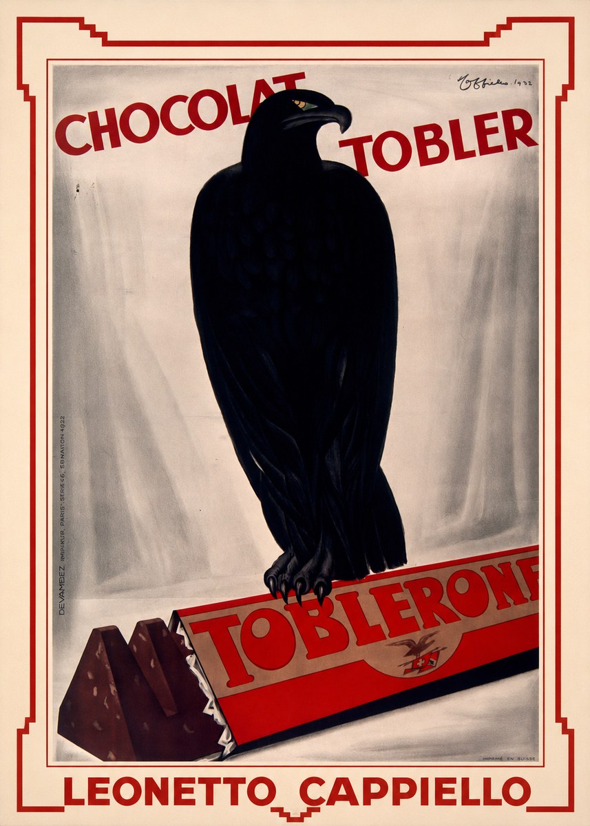 Leonetto Cappiello Chocolat Tobler No1 - Juliste
