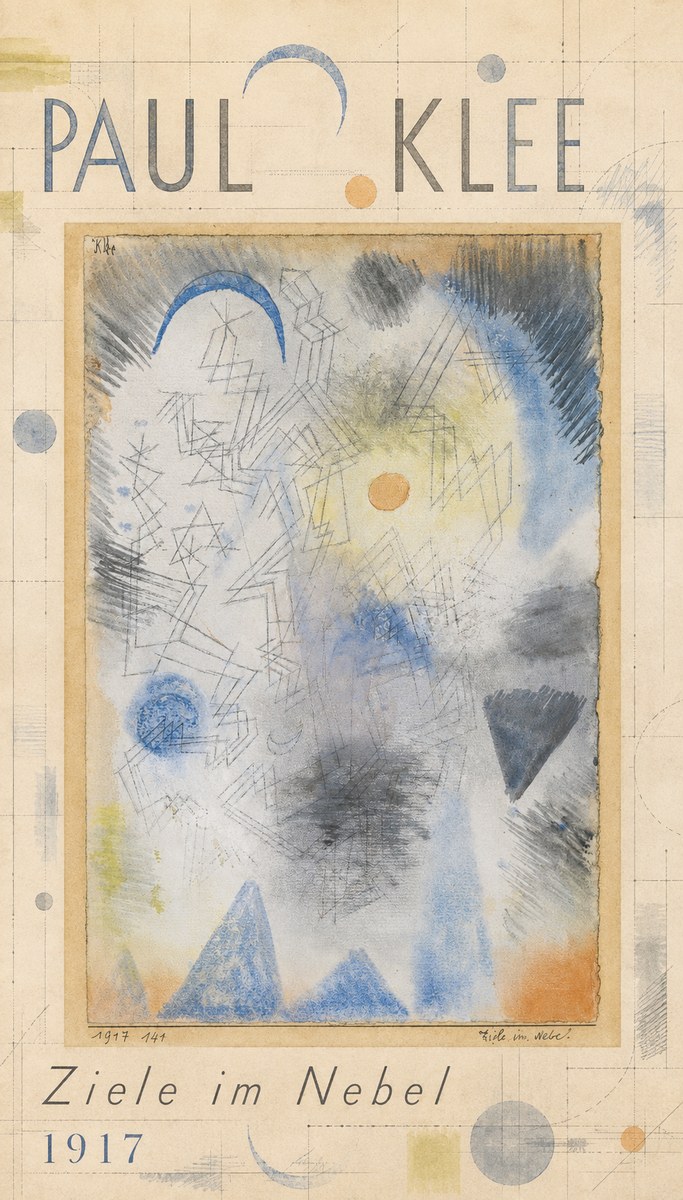Paul Klee Ziele Im Nebel No6 - Juliste
