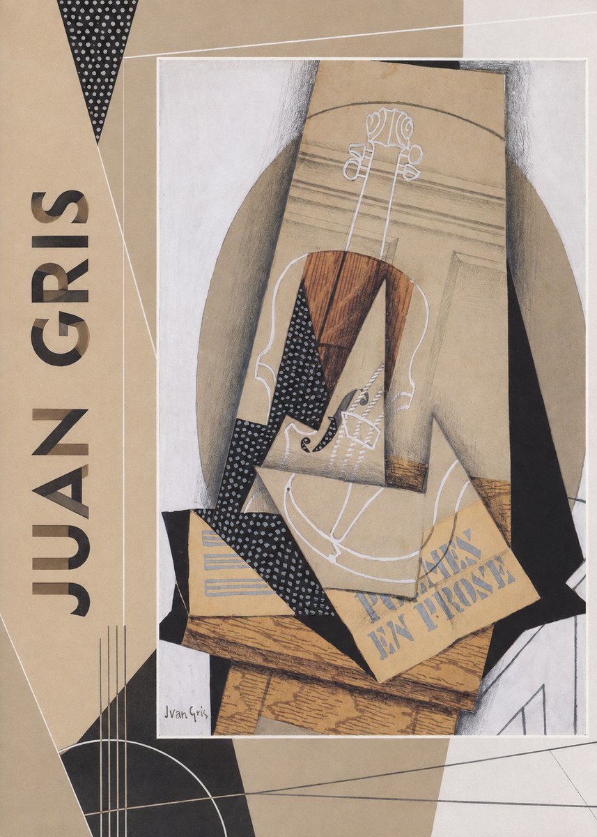 Juan Gris Poèmes En Prose No2 - Juliste