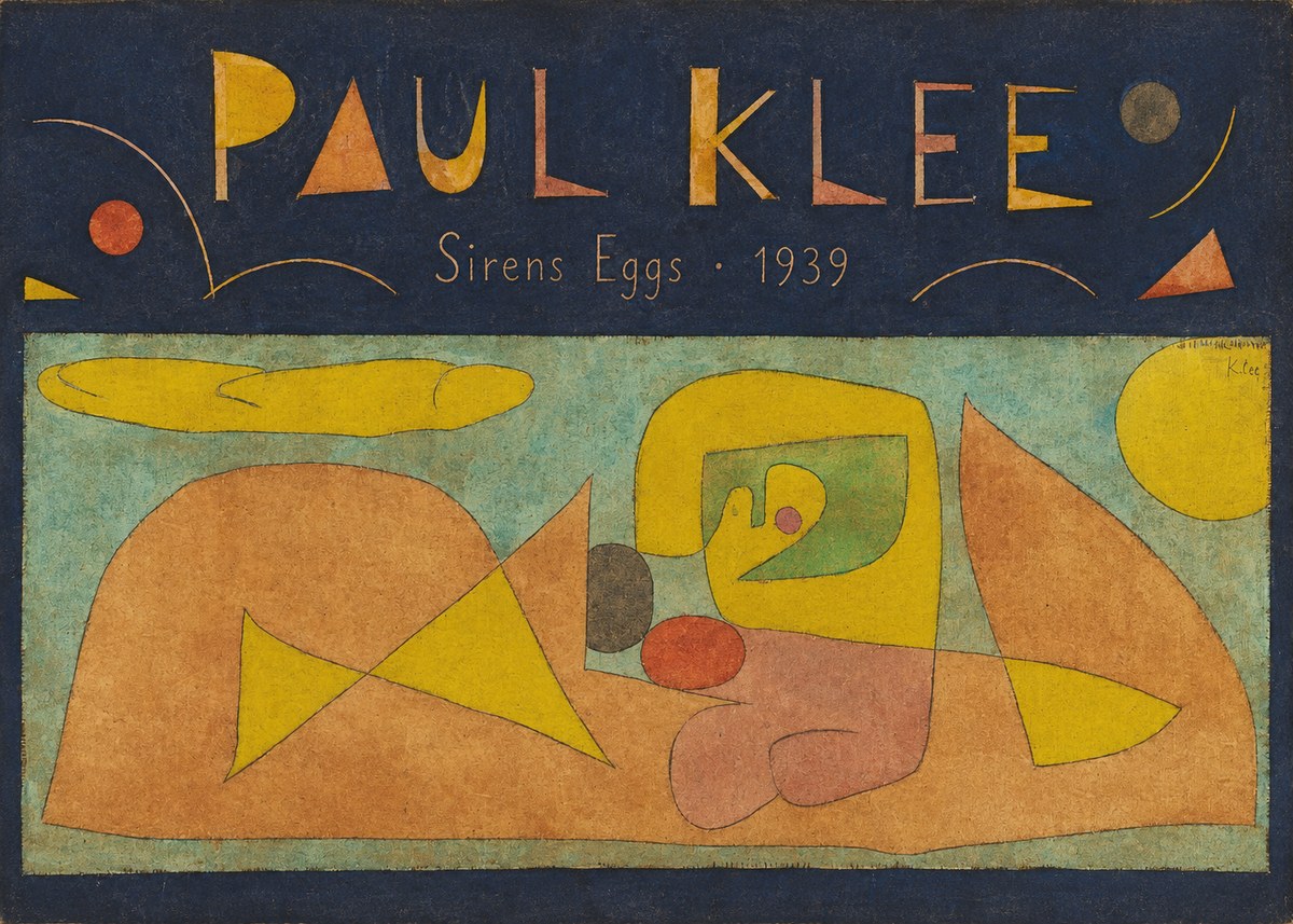 Paul Klee Sirens Eggs No4 - Juliste