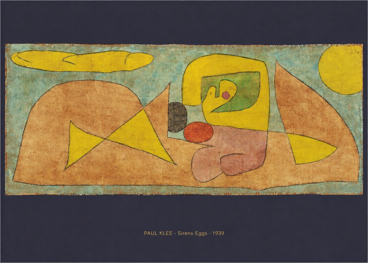 Paul Klee Sirens Eggs No6 - Juliste