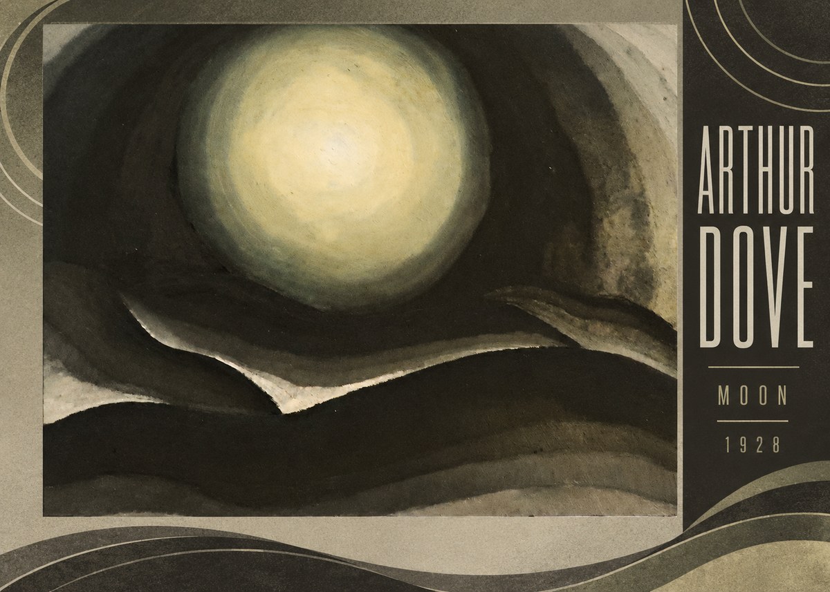 Arthur Dove Moon No2 - Juliste