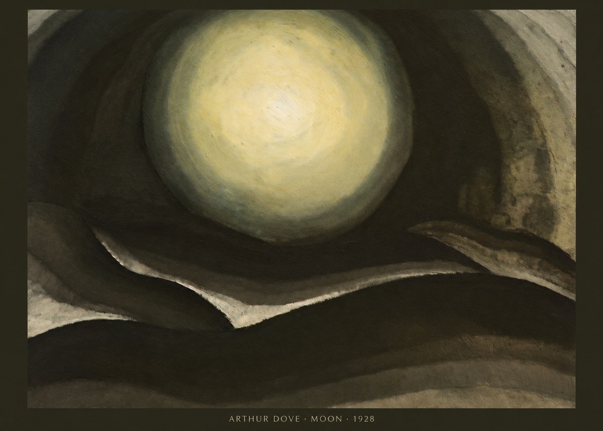 Arthur Dove Moon No6 - Juliste