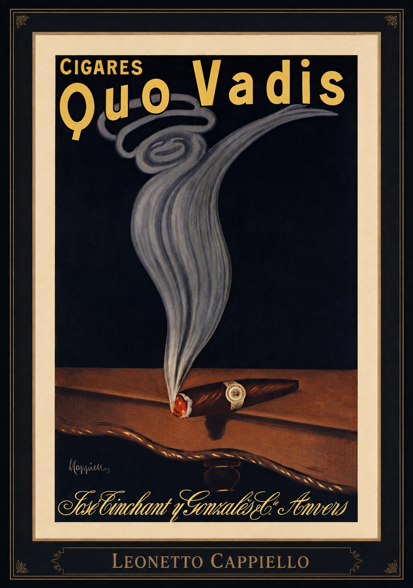 Leonetto Cappiello Quo Vadis No1 - Juliste