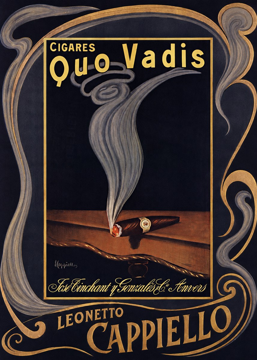 Leonetto Cappiello Quo Vadis No2 - Juliste